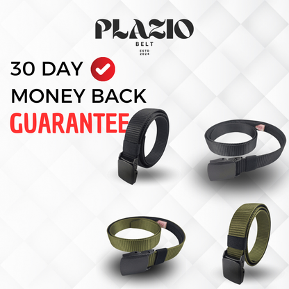 Plazio Belt™ Belt with hidden zip pocket